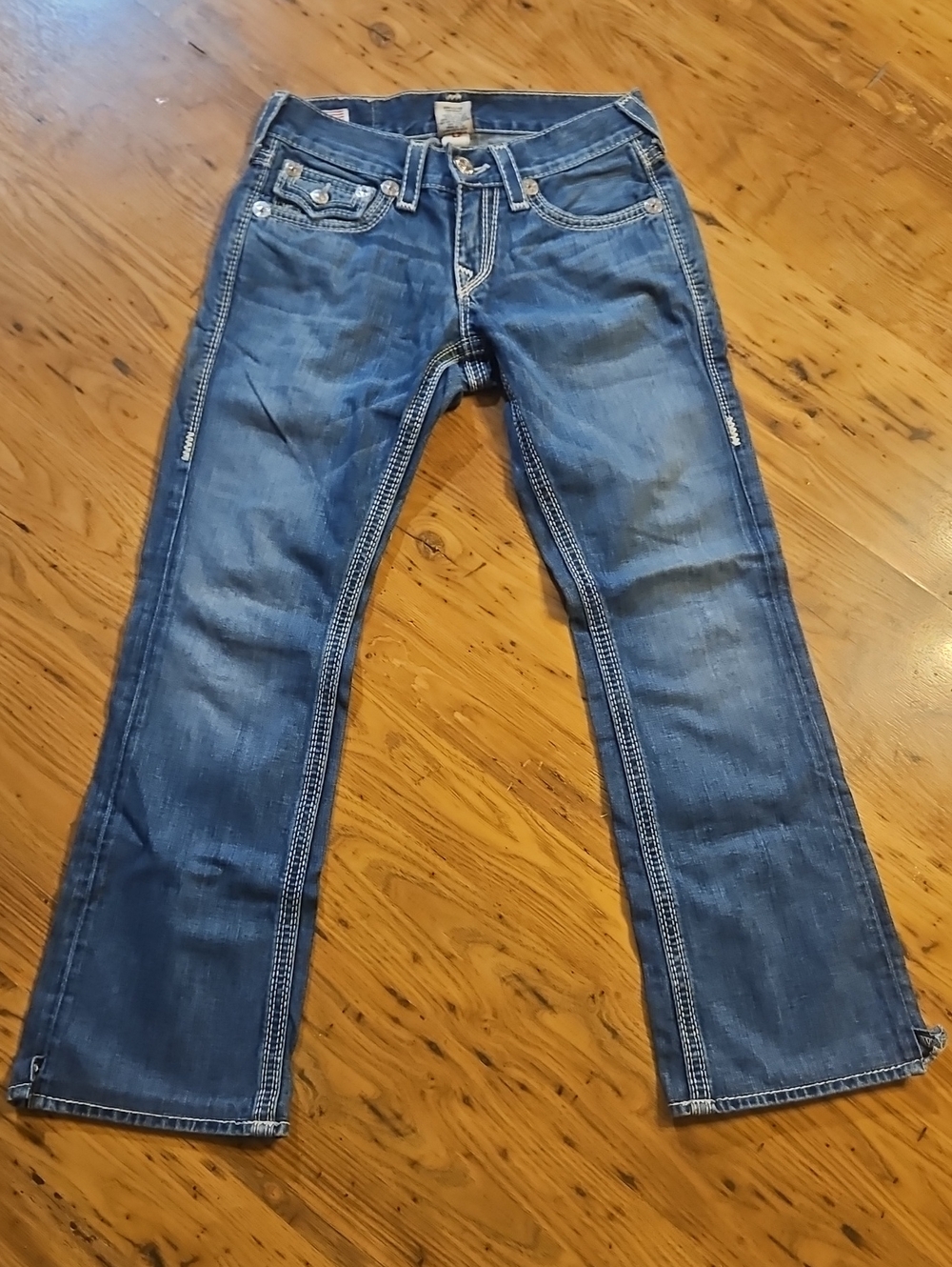 True Religion Men's Blue Jeans Size 28